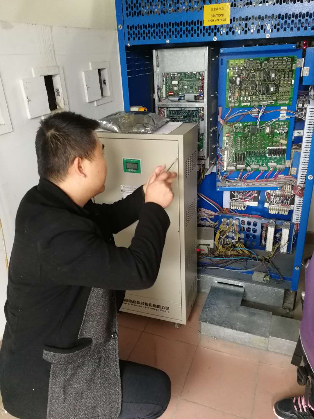 上海肿瘤医院电梯节电器应用项目